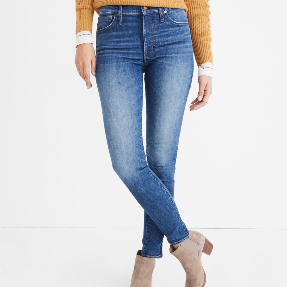 Madewell 9” High-rise skinny jeans